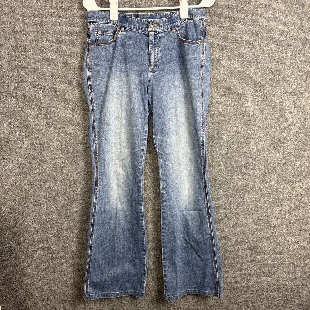 Classiques Entier Flare Jeans Womens Size 8 Blue Vintage